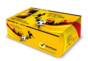 Antivirus Norton Internet  Security 3 Usuarios Kit Fans Eurocopa